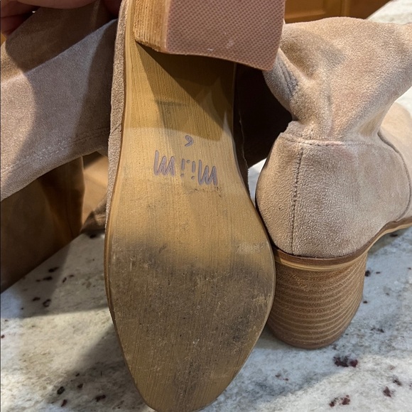 Chic Beige Over the Knee Boots - Picture 8 of 8